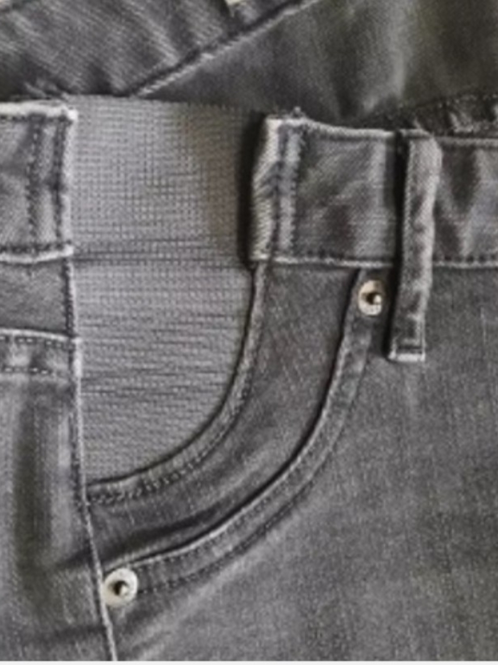 GAP Gray Maternity Inset Panel Skinny Jeans